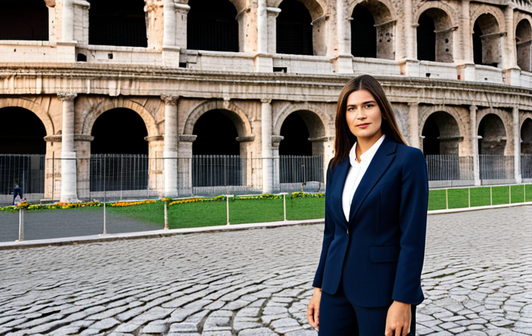 감각 디자인을 위한 사용자 테스트 기법 - Professional Businesswoman**
"A professional businesswoman in a modest, tailored suit, standing in ...